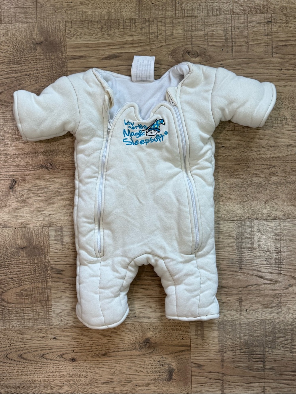 Magic Sleepsuit Cream Infant Sleep Sack with Dual Zips
